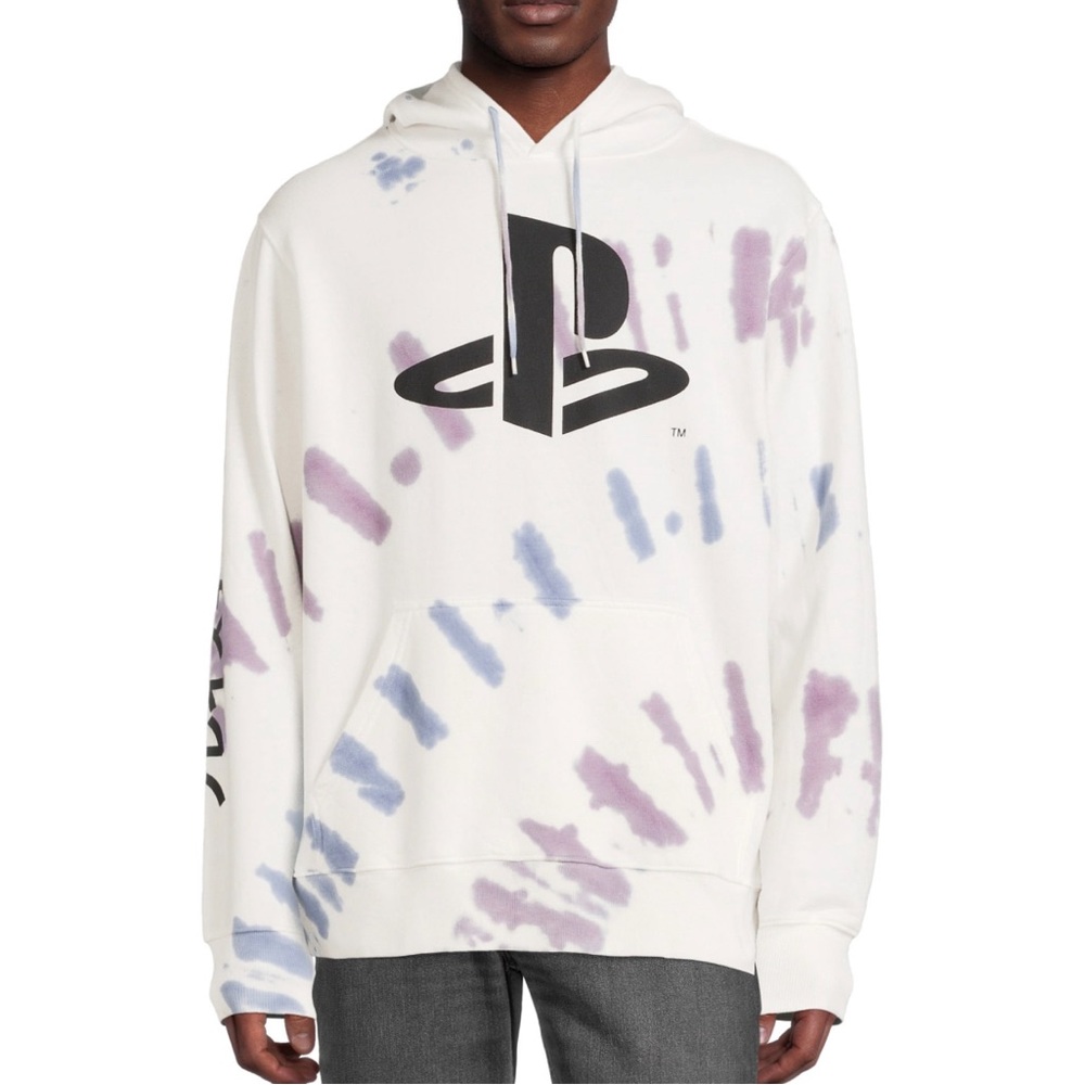 Sony PlayStation Tie Dye Graphic Hoodie